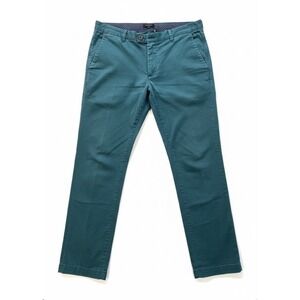 Ted Baker London Chino Pants Mens Size 36R(Fits 38x31)Flat Front Stretch Casual